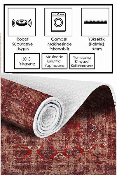 G&C HOME dijital baskılı yıkanabilir,yolluk, salon, mutfak, koridor, ofis