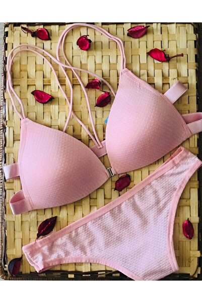 My secret Önden Açmalı Arkası Çapraz İp Sütyen Takımı.