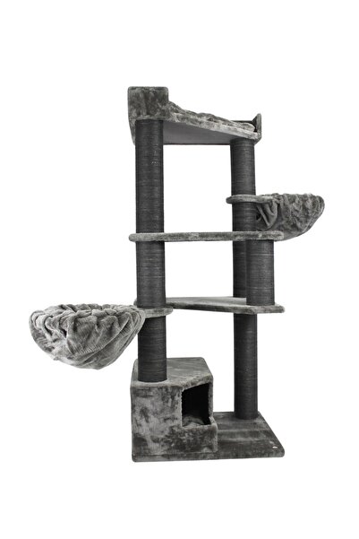 LOTUS FURNITURE PET SERIES SHANGAI TIRMALAMALI KEDİ EVİ