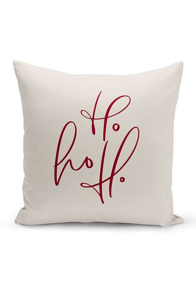 Bertille Home New Year Series Double Sided Digital Printed Throw Pillow Case (Christmas Christmas Cushion Cover)