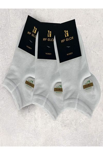 NF GLCN Booties Socks Seamless Bamboo 3 Pieces