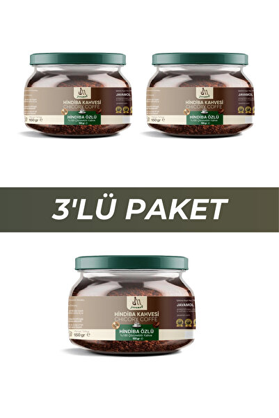 javamol Hindiba Kahvesi Premium Kahve 3'lü Paket 1 Aylık - 60 Kullanım
