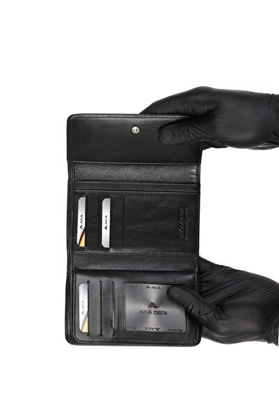 Aka Deri Genuine Leather Women's Wallet (450-1)