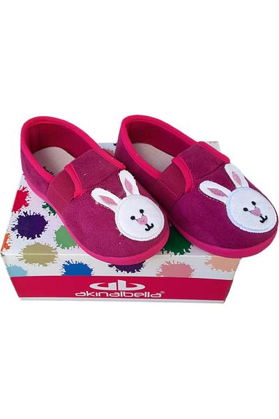 AkınalBella Παιδικά παπούτσια Fuchsia Rabbit Nursery Home