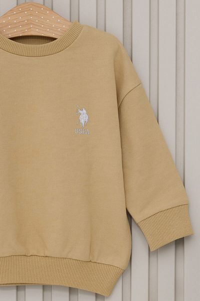 U.S. Polo Assn. قاعدة. بدلة أطفال بولو أسن بيبي بوي بيج