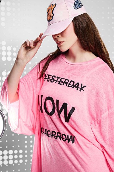 VDR Pembe Neon Tunik 15390