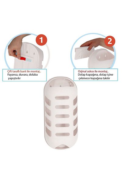 Saban Bag Holder ( White )