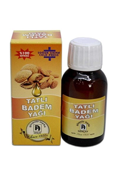 gençay Tatlı Badem Yağı 50 ml (SOĞUK SIKIM)