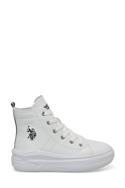 U.S. Polo Assn. Flats albi pentru copii
