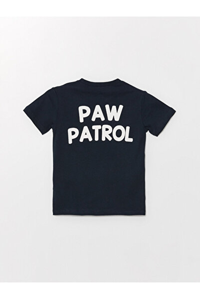 LC Waikiki Paw Patrol nyomtatott kisfiú póló és rövidnadrág - Crew nyakú 2 részes készlet