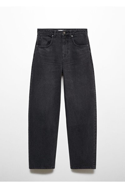 MANGO Woman Yüksek Belli Balon Jean Pantolon
