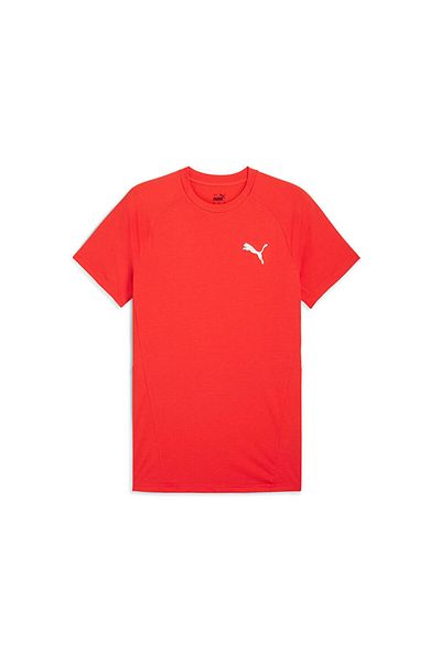 Puma Férfi alkalmi póló Evostripe - piros, modell 68169718