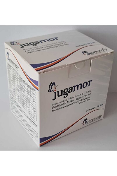 Jugamor miyo-inositol, L-sistin, Probiyotik Mikroorganizma ve Multivitamin içeren takviye edici gıda