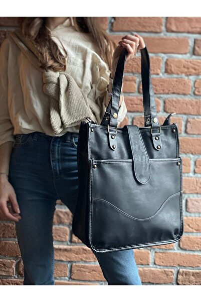 Vendetta Çanta Cepli Ince Kemer Kilitli Nubuk Çanta