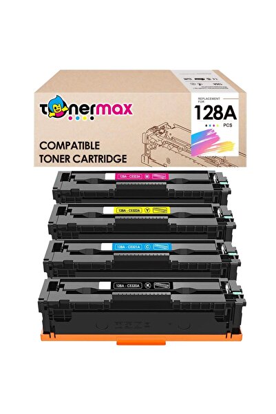 Hp CM1415fnw Compatible Toner Set /Hp CE320A