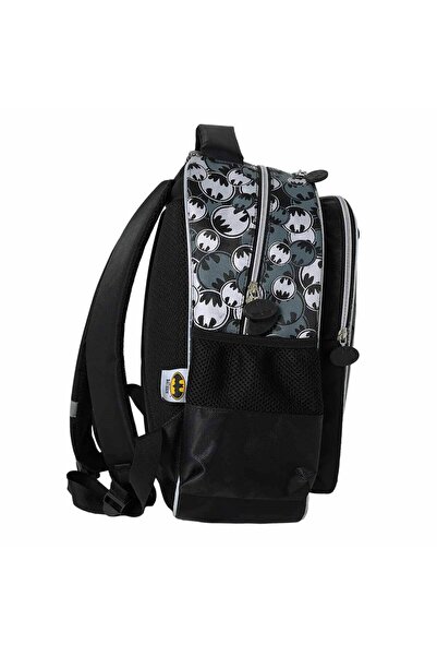 Batman School Bag with Cloak Set - 4 Pieces