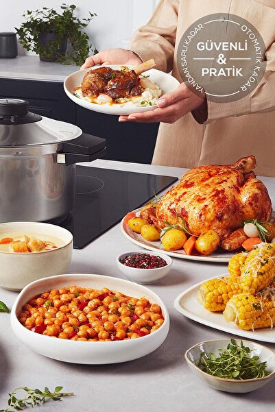 Karaca Quick And Safe Indüksiyon Tabanlı Düdüklü Tencere Seti 4+6 Lt