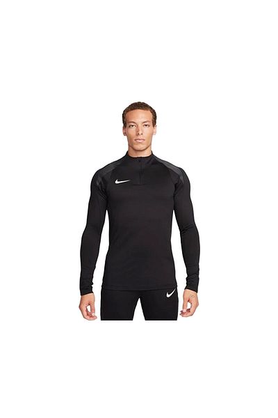 Nike Μαύρο ανδρικό μπλουζάκι προπόνησης ποδοσφαίρου - μακρυμάνικο Strike FN2403-010