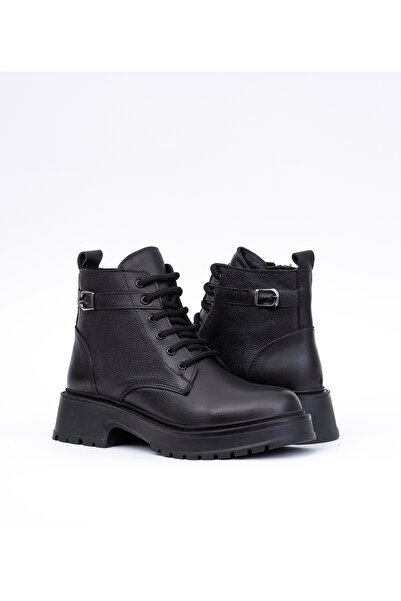 Bulls & Gulls 24730f valódi bőr - vastag talpú és fűzős női csizma