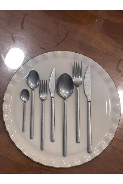 Dame Marie AL-LEGRA ANTİK 6 KİŞİLİK 42 PARÇA ÇATAL KAŞIK BIÇAK TAKIMI