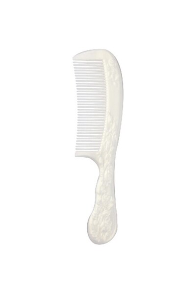 Elly Embossed Flower Pattern Comb -28
