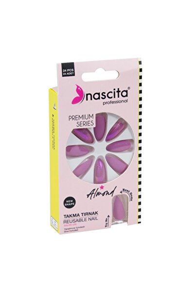 nascita 24'lü Almond Renkli Takma Tırnak - 152