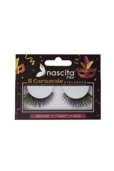 nascita Karnaval Serisi Renkli Takma Kirpik - 130