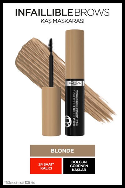 L'Oreal Paris L'Oréal Paris Infaillible Brows Kaş Maskarası 07 Blonde