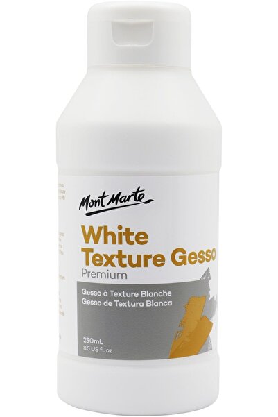 Mont Marte MM Premium White Texture Gesso 250ml