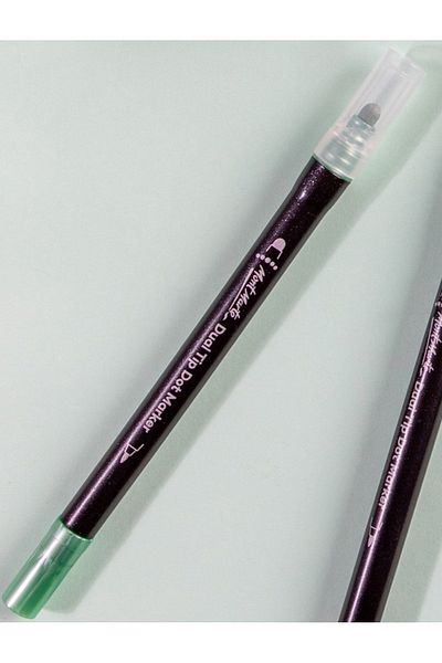 Mont Marte 6-Piece MM Metallic Point Markers - Double Ended Signature