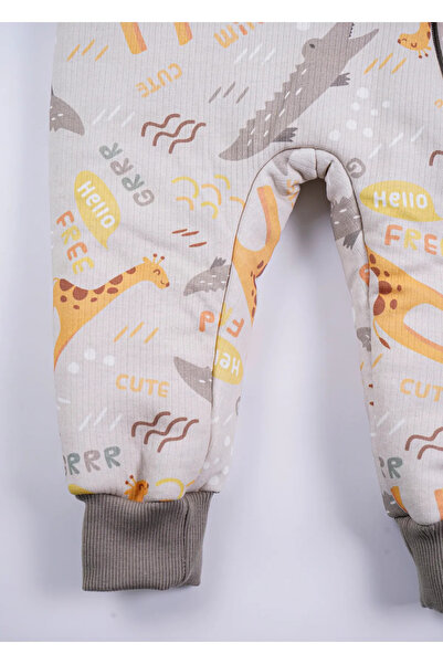 PODIUM GYM Cute Crocodile Patterned 100% Cotton Winter Sleeping Bag