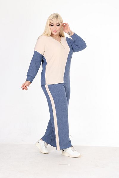 MJORA Guler color-bloc - Set împachetat cu fermoar