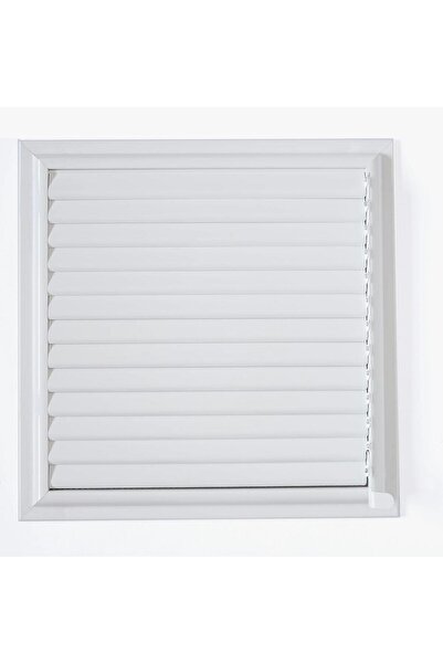 SAHMO METAL 55x60 Beyaz Alüminyum Hareketli Menfez Yüzeysel Banyo Wc Havalandırma Menfezi