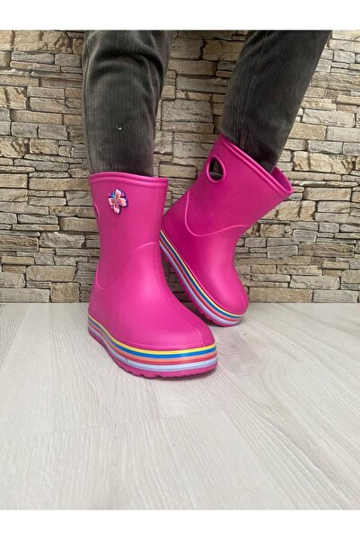 lucky shoes Koko Çocuk Yağmur Çizmesi Yağmur Botu Su Geçirmez