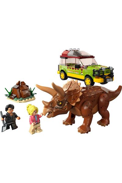 LEGO 76959 Model Jurassic Park Triceratops Search - Create Collectibles for Kids Ages 8+