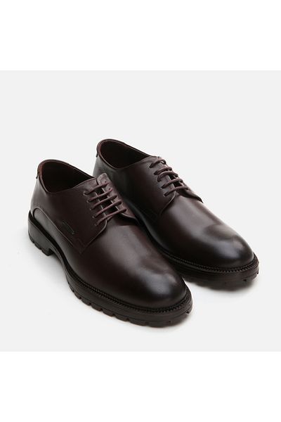 Hotiç Men's Brown Casual Shoes - Genuine Leather