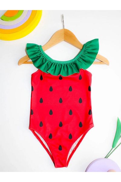 LİNOTTİ Girl - Watermelon Swimsuit