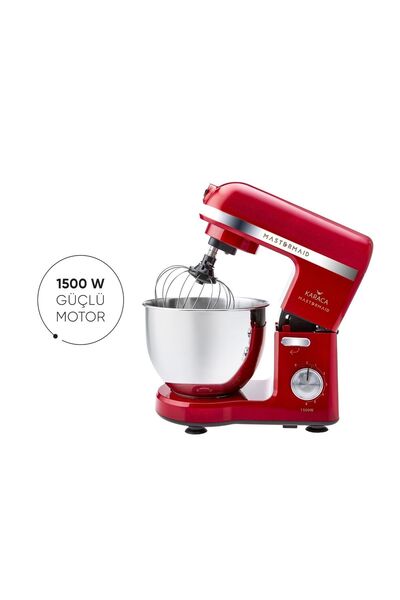 Karaca Mastermaid Chef Stand Mikser Rouge Red 1500w 5 Lt