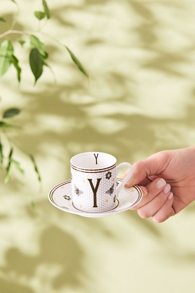 Karaca Letter Y Coffee Cup 80 ml