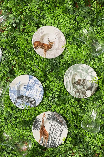 Karaca Jungle 12 Piece Tea Set for 6 People