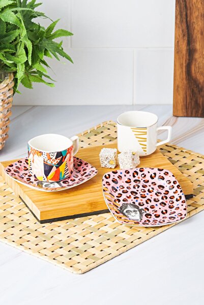 Karaca Zazu 2-Person Coffee Cup Set 85 ml