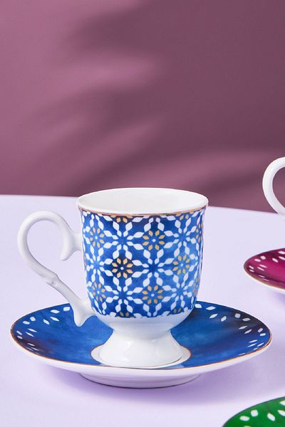 Karaca Ruby 6-person Coffee Cup - 90 ml