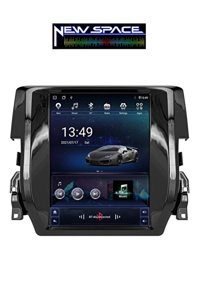 Honda Fc 5 Uyumlu Androi?d 2gb Ram 32gb Rom Carplay Navi?gasyon Tesla Multi?medya