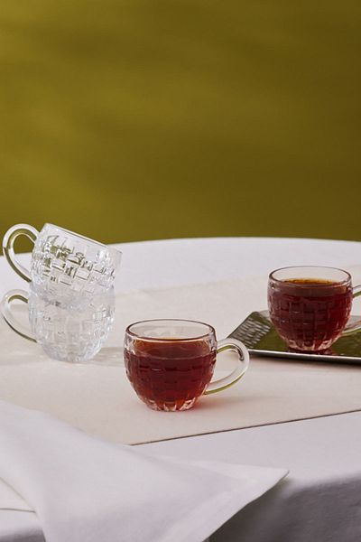 Karaca Emel 4-Person 180 ml Glass Teacup