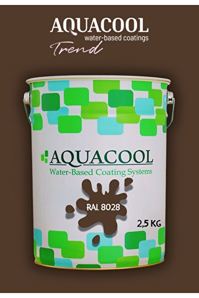 Aquacool Trend Akrilik Hobi Boya 2,5 Kg Su Bazlı Hibrit Dönüşüm Boyası Ral 80...