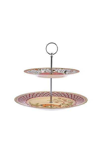 Karaca X Arslantepe Porcelain Layered Cookie Holder