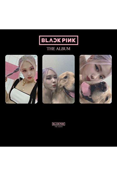 Kpop Dünyasi Blackpınk Rose '' The Album '' Pc Set