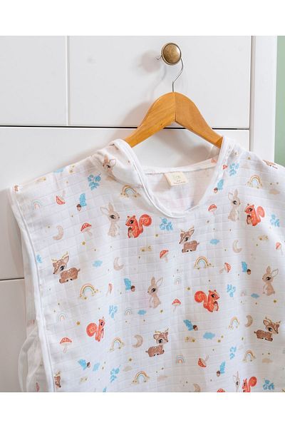 Love My Baby Kids 2 Layer Muslin Baby and Kids Cotton Poncho - 100% Organic