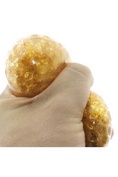 Squishy Yellow Crystal Glitter Squeeze Slime Ball
