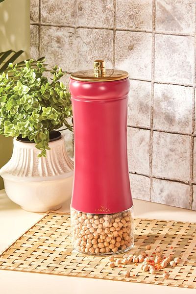 Karaca Gold Berry Vacuum Glass Jar Storage Container Xl